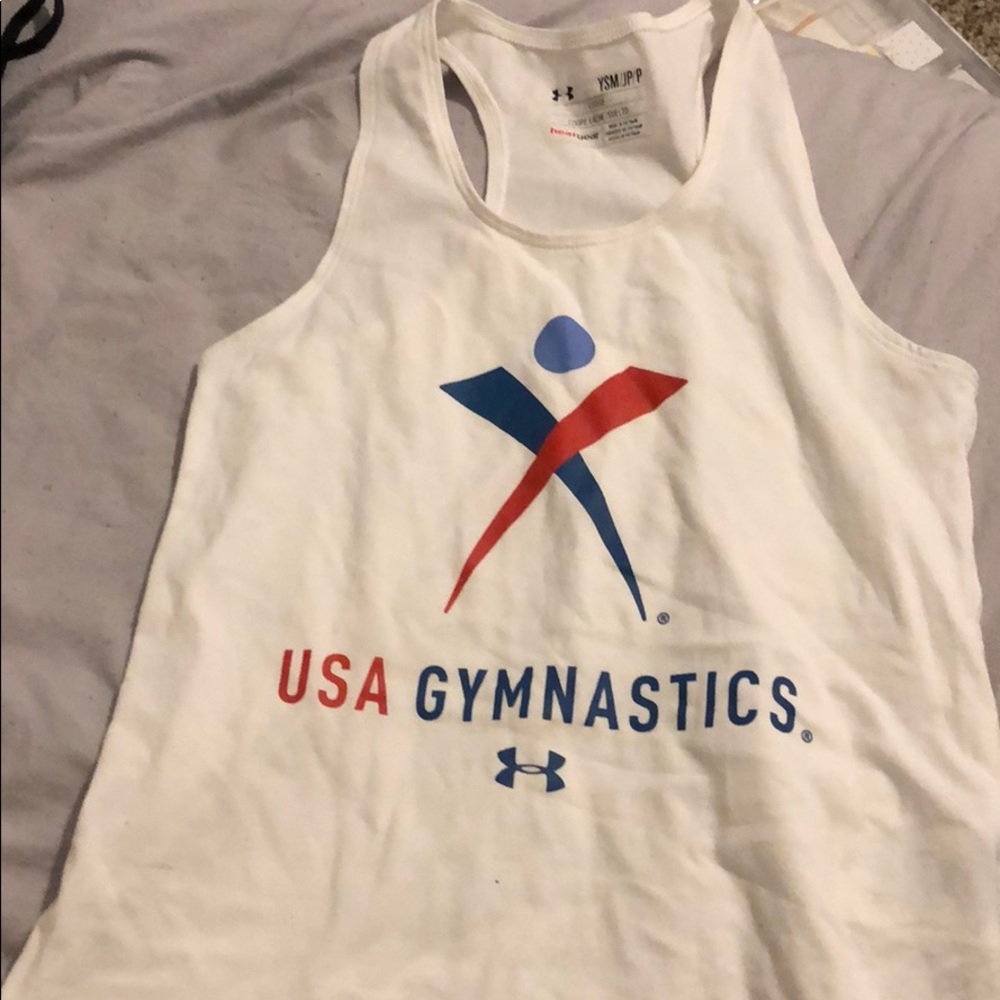 USA gymnastics tank top!